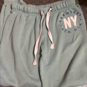 Aero 1987 NY Ath. Div. Green Sweatpants